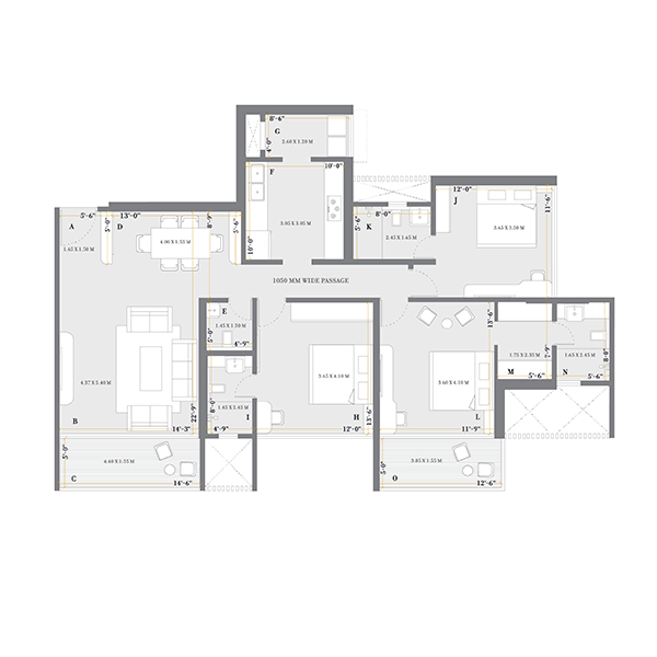 Tower C - 3 Bed Prima (Type 2)